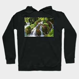 Small Waterfall in Martin Brod Village, Bosnia Hoodie